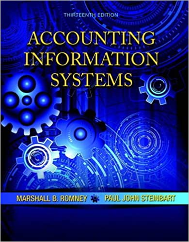 Accounting Information Systems (13th Edition) - Original PDF